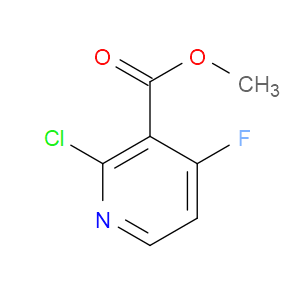 METHYL 2-CHLORO-4-FLUOROPYRIDINE-3-CARBOXYLATE