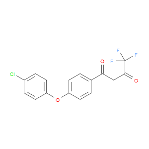 1-(4-(4-CHLOROPHENOXY)PHENYL)-4,4,4-TRIFLUOROBUTANE-1,3-DIONE