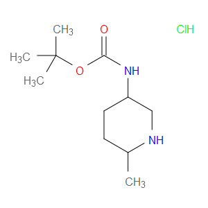 TERT-BUTYL (6-METHYLPIPERIDIN-3-YL)CARBAMATE HYDROCHLORIDE - Click Image to Close