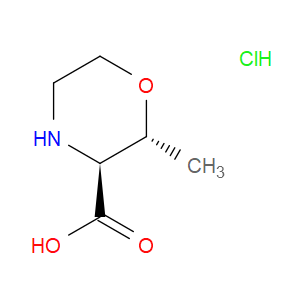 TRANS-2-METHYLMORPHOLINE-3-CARBOXYLIC ACID HYDROCHLORIDE - Click Image to Close