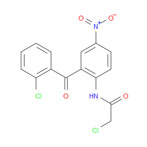 2-CHLORO-N-(2-(2-CHLOROBENZOYL)-4-NITROPHENYL)ACETAMIDE