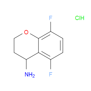 5,8-DIFLUOROCHROMAN-4-AMINE HYDROCHLORIDE - Click Image to Close
