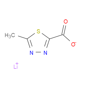 LITHIUM 5-METHYL-1,3,4-THIADIAZOLE-2-CARBOXYLATE - Click Image to Close