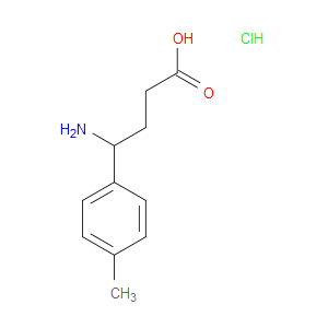4-AMINO-4-(P-TOLYL)BUTANOIC ACID HYDROCHLORIDE