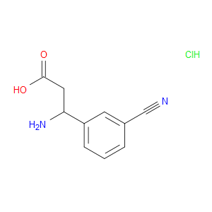 3-AMINO-3-(3-CYANOPHENYL)PROPANOIC ACID HYDROCHLORIDE - Click Image to Close