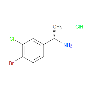 (S)-1-(4-BROMO-3-CHLOROPHENYL)ETHANAMINE HYDROCHLORIDE - Click Image to Close