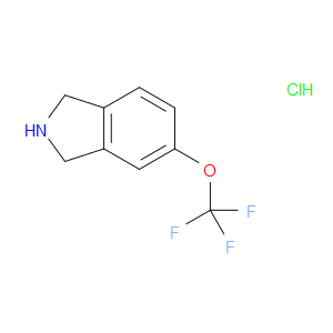 5-(TRIFLUOROMETHOXY)-2,3-DIHYDRO-1H-ISOINDOLE HYDROCHLORIDE