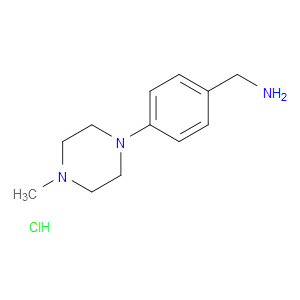 (4-(4-METHYLPIPERAZIN-1-YL)PHENYL)METHANAMINE HYDROCHLORIDE