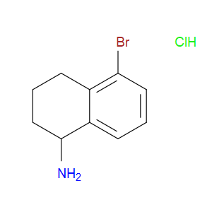 5-BROMO-1,2,3,4-TETRAHYDRONAPHTHALEN-1-AMINE HYDROCHLORIDE - Click Image to Close