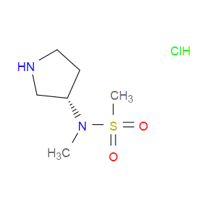 N-METHYL-N-[(3S)-PYRROLIDIN-3-YL]METHANESULFONAMIDE HYDROCHLORIDE - Click Image to Close