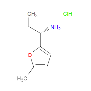 (S)-1-(5-METHYLFURAN-2-YL)PROPAN-1-AMINE HYDROCHLORIDE