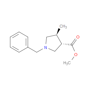 METHYL (3S,4S)-1-BENZYL-4-METHYLPYRROLIDINE-3-CARBOXYLATE - Click Image to Close