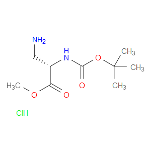 (S)-METHYL 3-AMINO-2-((TERT-BUTOXYCARBONYL)AMINO)PROPANOATE HYDROCHLORIDE