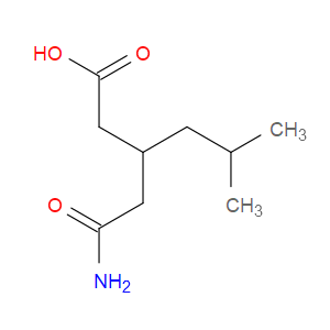 3-(2-AMINO-2-OXOETHYL)-5-METHYLHEXANOIC ACID