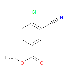 METHYL 4-CHLORO-3-CYANOBENZOATE