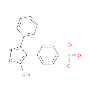 4-(5-METHYL-3-PHENYLISOXAZOL-4-YL)BENZENESULFONIC ACID