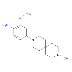 2-METHOXY-4-(9-METHYL-3,9-DIAZASPIRO[5.5]UNDECAN-3-YL)ANILINE