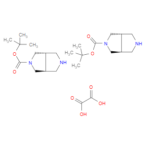 TERT-BUTYL (3AS,6AS)-REL-OCTAHYDROPYRROLO[3,4-C]PYRROLE-2-CARBOXYLATE HEMIOXALATE