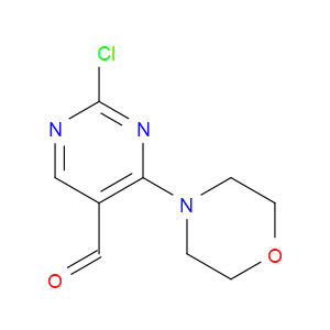 2-CHLORO-4-MORPHOLINOPYRIMIDINE-5-CARBALDEHYDE - Click Image to Close