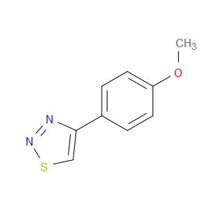 4-(4-METHOXYPHENYL)-1,2,3-THIADIAZOLE
