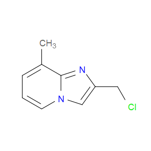2-(CHLOROMETHYL)-8-METHYLIMIDAZO[1,2-A]PYRIDINE - Click Image to Close