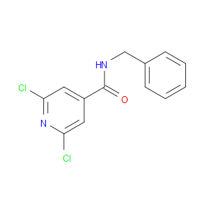 N4-BENZYL-2,6-DICHLOROISONICOTINAMIDE