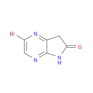 2-BROMO-5H,6H,7H-PYRROLO[2,3-B]PYRAZIN-6-ONE