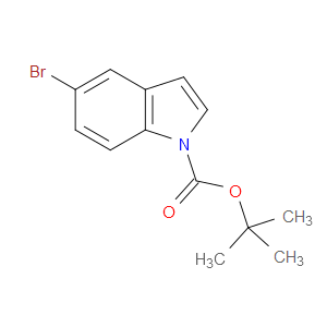 TERT-BUTYL 5-BROMO-1H-INDOLE-1-CARBOXYLATE - Click Image to Close