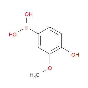 (4-HYDROXY-3-METHOXYPHENYL)BORONIC ACID - Click Image to Close