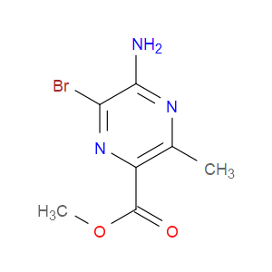 METHYL 5-AMINO-6-BROMO-3-METHYLPYRAZINE-2-CARBOXYLATE