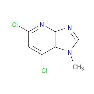 5,7-DICHLORO-1-METHYL-1H-IMIDAZO[4,5-B]PYRIDINE