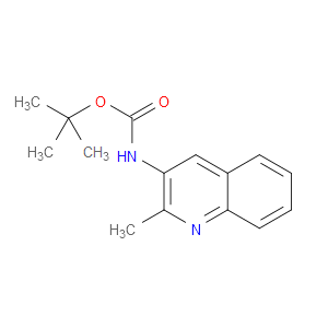 TERT-BUTYL (2-METHYLQUINOLIN-3-YL)CARBAMATE
