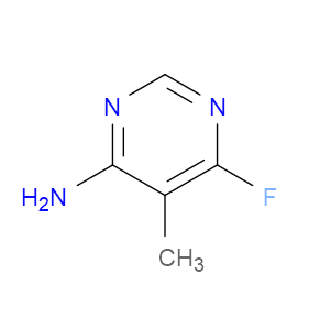 6-FLUORO-5-METHYLPYRIMIDIN-4-AMINE - Click Image to Close