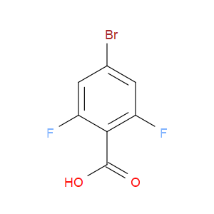 4-BROMO-2,6-DIFLUOROBENZOIC ACID - Click Image to Close