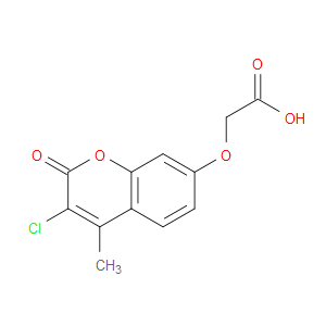 7-(CARBOXYMETHOXY)-3-CHLORO-4-METHYLCOUMARIN