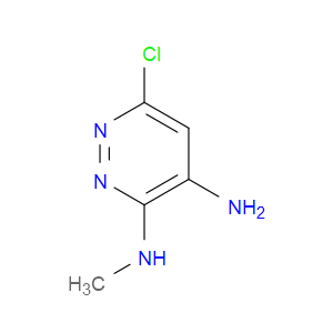 6-CHLORO-N3-METHYLPYRIDAZINE-3,4-DIAMINE