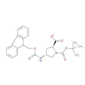(2S,4R)-4-((((9H-FLUOREN-9-YL)METHOXY)CARBONYL)AMINO)-1-(TERT-BUTOXYCARBONYL)PYRROLIDINE-2-CARBOXYLIC ACID