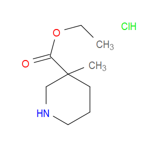 ETHYL 3-METHYLPIPERIDINE-3-CARBOXYLATE HYDROCHLORIDE - Click Image to Close