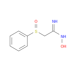 2-(PHENYLSULFINYL)ACETAMIDOXIME - Click Image to Close