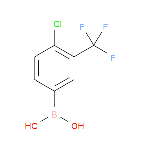4-CHLORO-3-(TRIFLUOROMETHYL)PHENYLBORONIC ACID - Click Image to Close