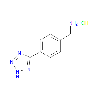 (4-(2H-TETRAZOL-5-YL)PHENYL)METHANAMINE HYDROCHLORIDE - Click Image to Close
