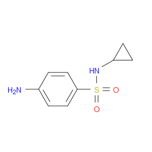 4-AMINO-N-CYCLOPROPYLBENZENESULFONAMIDE