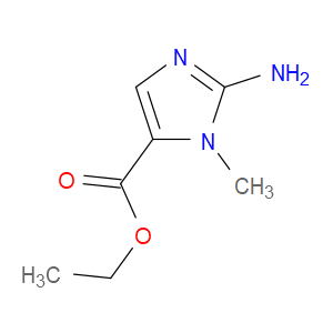 ETHYL 2-AMINO-1-METHYL-1H-IMIDAZOLE-5-CARBOXYLATE