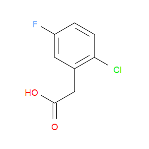 2-CHLORO-5-FLUOROPHENYLACETIC ACID - Click Image to Close