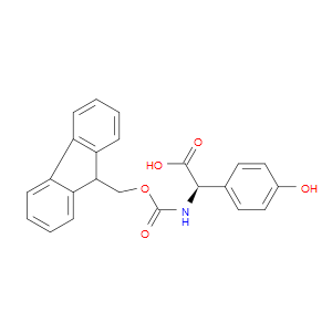 (R)-2-((((9H-FLUOREN-9-YL)METHOXY)CARBONYL)AMINO)-2-(4-HYDROXYPHENYL)ACETIC ACID