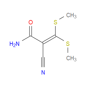 2-CYANO-3,3-BIS(METHYLTHIO)ACRYLAMIDE