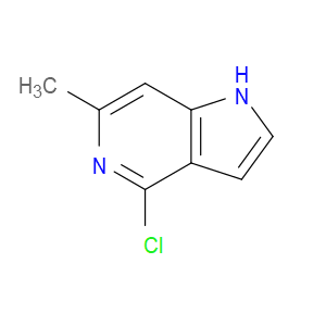 4-CHLORO-6-METHYL-1H-PYRROLO[3,2-C]PYRIDINE