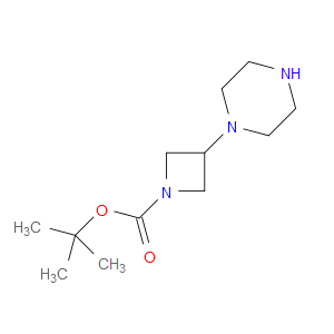 TERT-BUTYL 3-(PIPERAZIN-1-YL)AZETIDINE-1-CARBOXYLATE
