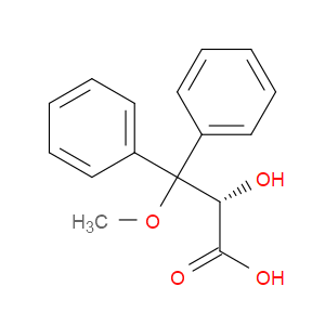 (S)-2-HYDROXY-3-METHOXY-3,3-DIPHENYLPROPANOIC ACID