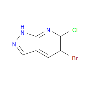5-BROMO-6-CHLORO-1H-PYRAZOLO[3,4-B]PYRIDINE - Click Image to Close
